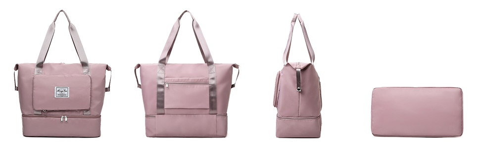Fordable Travel Duffel Bag, Weekender Bags for Women