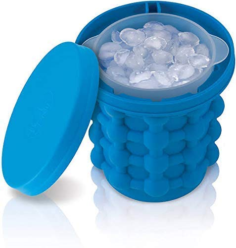 Silicone Reusable Silicon ICE Cube Bag Maker Cubes Ball Save Wine