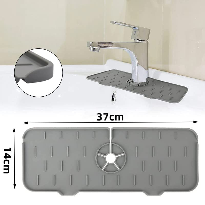Silicone Sink Faucet Pad Drip Protector Splash Countertop Rubber